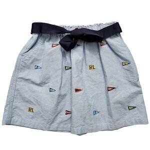 Polo Ralph Lauren Embroidered Pennant Skirt Size 6X